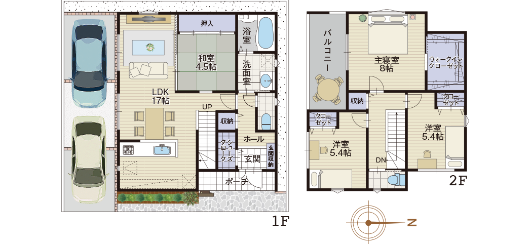 3号地の注文住宅参考図面2