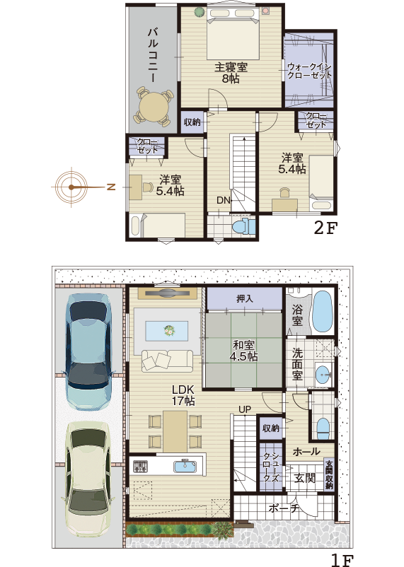 3号地の注文住宅参考図面2