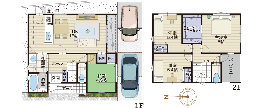 7号地の注文住宅参考図面