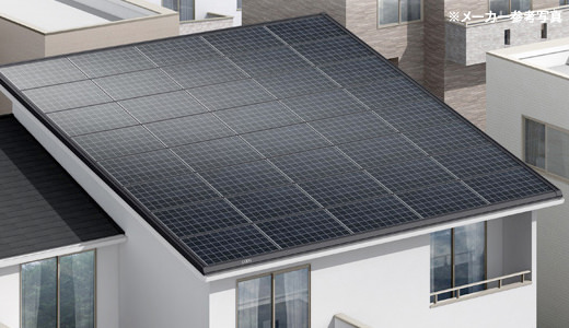 太陽光発電や屋根のリフォーム　屋根一体型